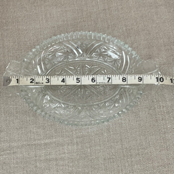 Anchor Hocking Clear Glass Divided Dish - Picture 2 of 6